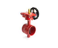 100mm Grooved Butterfly Valve  - LEDE