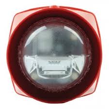S3-S-VAD-HPW-R - S3 red Body Sounder High Power red VAD (Red Body White Flasher)